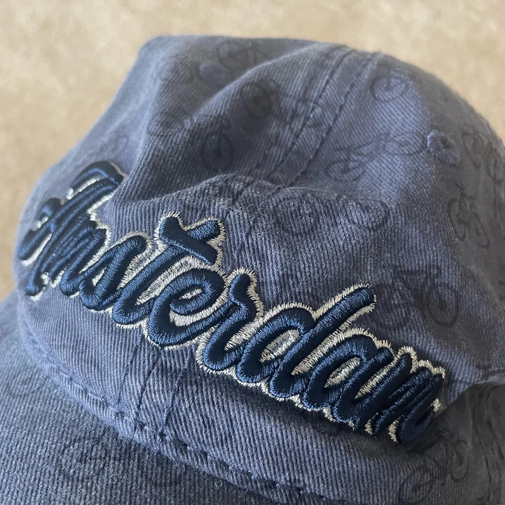 Amsterdam Embroidered Cap. Navy blue. Adjustable.‎ OS
